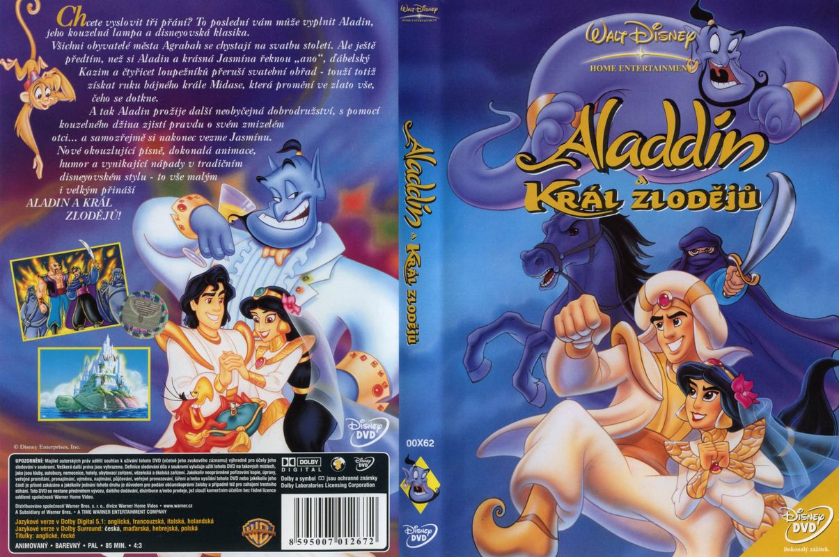 Aladdin_Czech-front